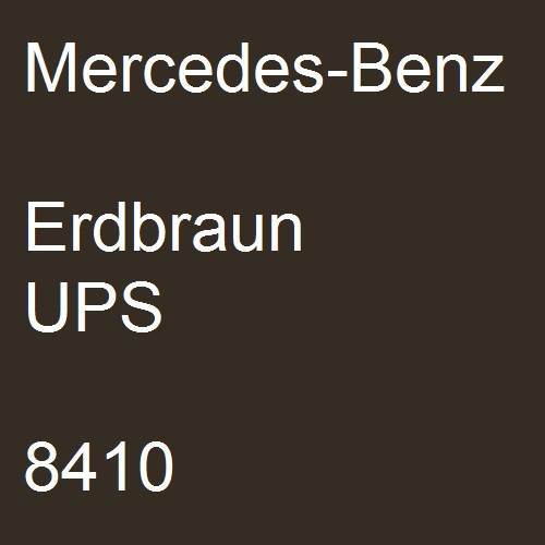 Mercedes-Benz, Erdbraun UPS, 8410.